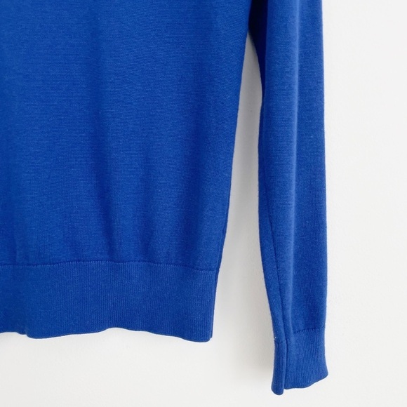 Banana Republic Blue Cotton Blend Button Down Cardigan Size Small - Picture 11 of 15